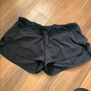 Lulu shorts. Built in underwear